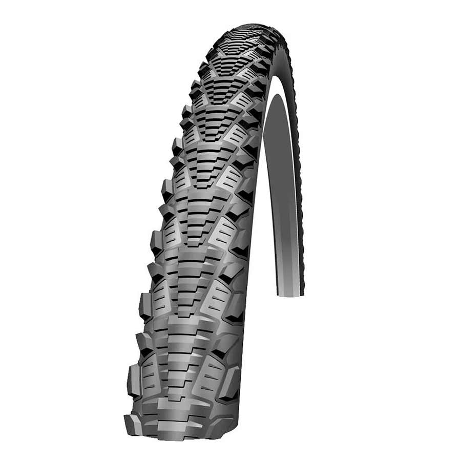 Schwalbe, CX Comp, Tire, 26''x2.00, Wire, Clincher, SBC, KevlarGuard, 50TPI, Black