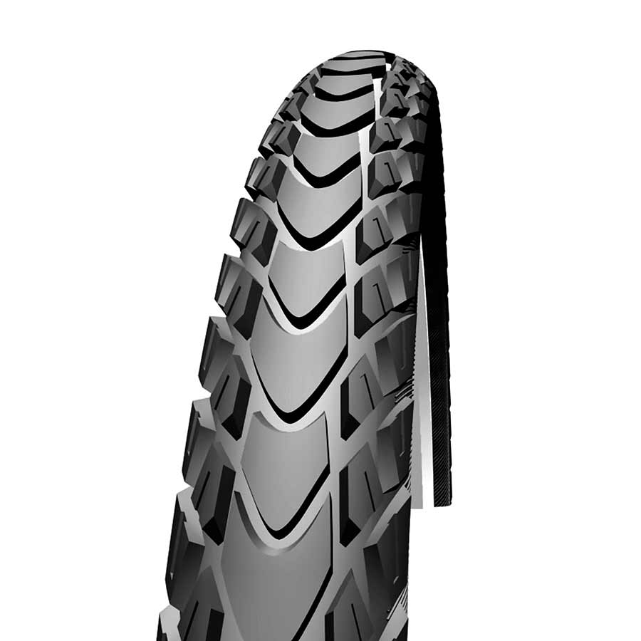 Schwalbe, Marathon Mondial, Tire, 700x35C, Wire, Clincher, Endurance, RaceGuard, 67TPI, Black