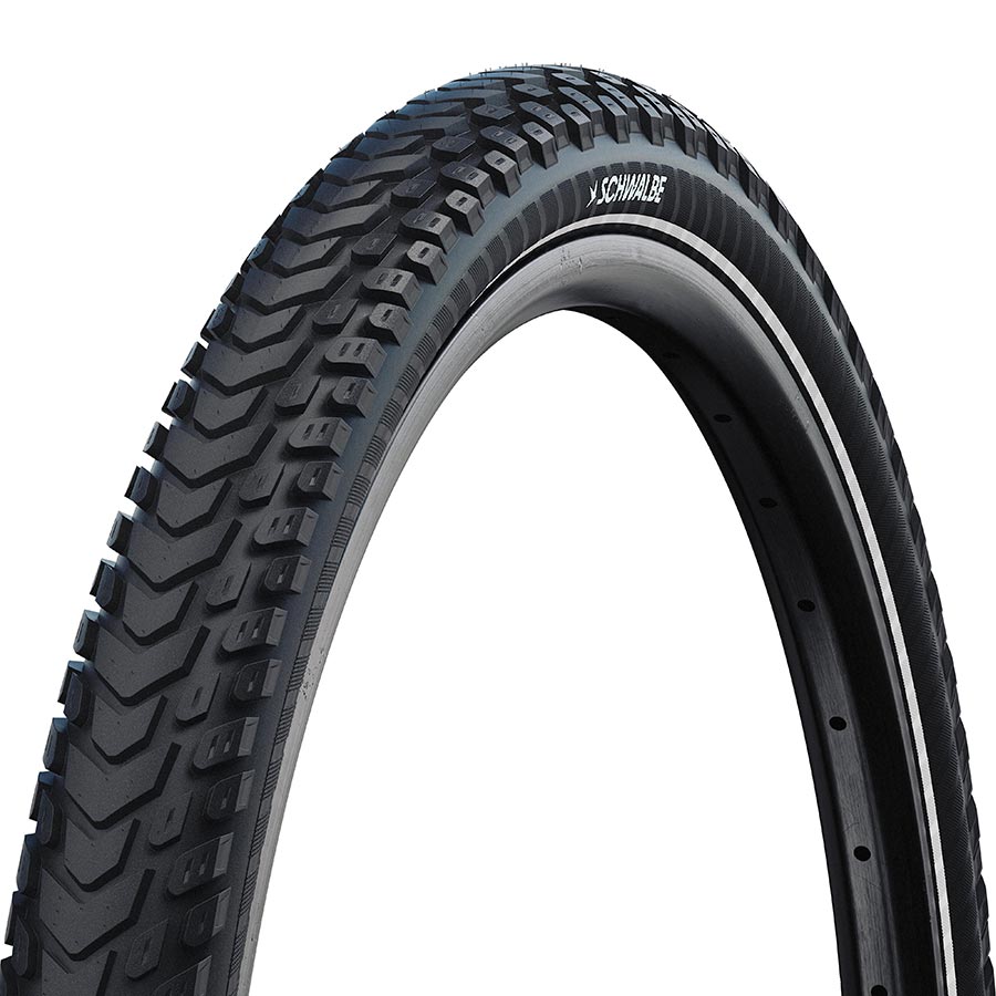 Schwalbe, Marathon Mondial, Tire, 700x35C, Wire, Clincher, Endurance, RaceGuard, 67TPI, Black