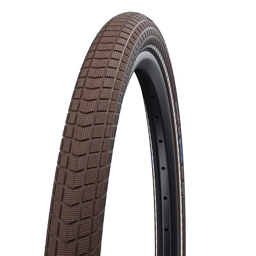 Schwalbe, Big Ben, Tire, 26''x2.15, Wire, Clincher, SBC, KevlarGuard, 50TPI, Brown