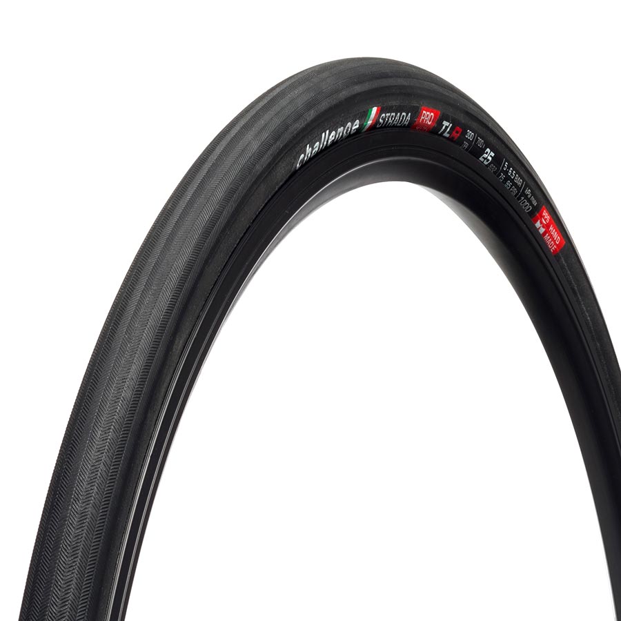 Challenge, Strada Pro TLR, Tire, 700x30C, Folding, Tubeless Ready, Natural, SuperPoly, PPS, 300TPI, Tanwall