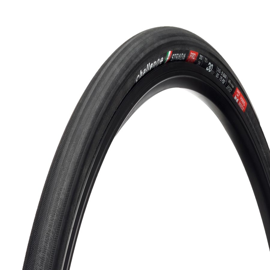 Challenge, Strada Pro TLR, Tire, 700x30C, Folding, Tubeless Ready, Natural, SuperPoly, PPS, 300TPI, Tanwall