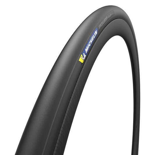 Michelin, Power Cup TLR, Road Tire, 700x25C, Folding, Tubeless Ready, X-Race, Tubeless Shield, 4x120TPI, Black