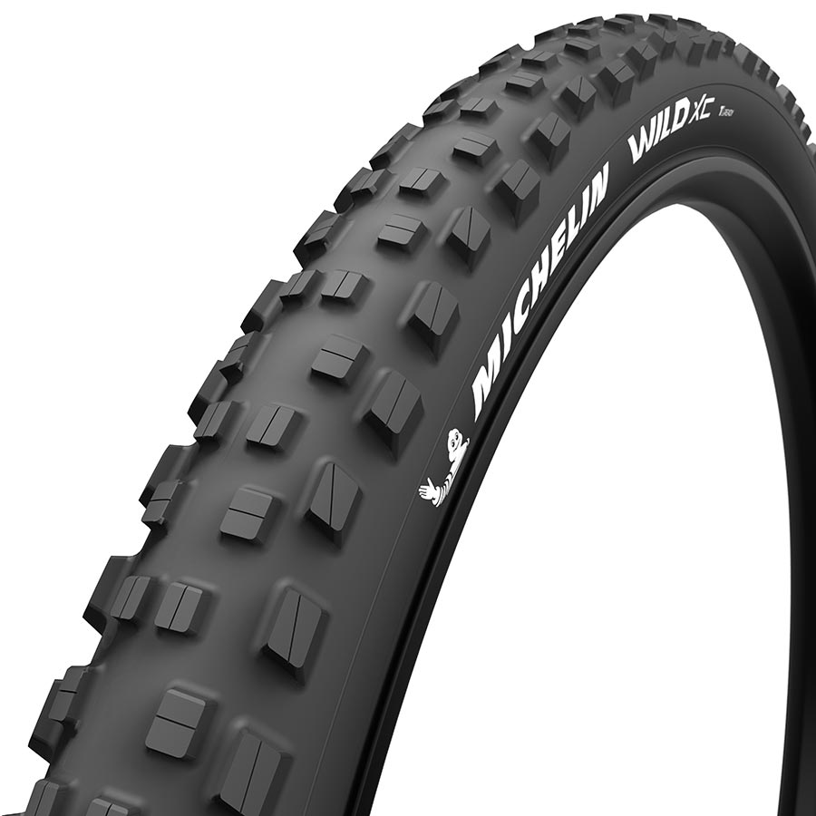 Michelin, Wild XC Performance, Mountain Tire, 29''x2.25, Folding, Tubeless Ready, GUM-X, HDPROTECTION, 3x60TPI, Black