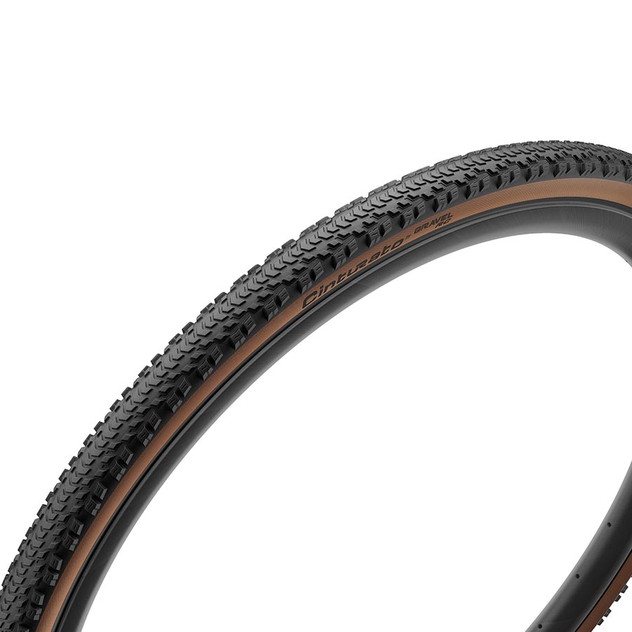 Pirelli, Cinturato GRAVEL RC, Gravel Tire, 700x35C, Folding, Tubeless Ready, SpeedGrip, TechWALL+, 127TPI, Black