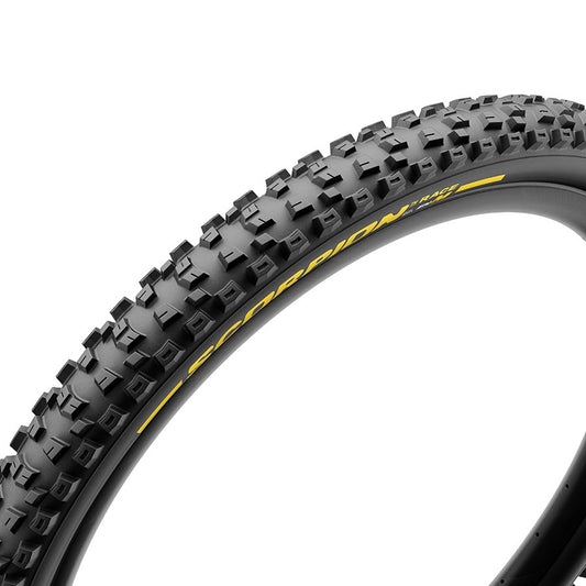 Pirelli, Scorpion Race Enduro M, Mountain Tire, 27.5x2.5, Folding, Tubeless Ready, SmartEVO DH, DualWALL, 60TPI, Black