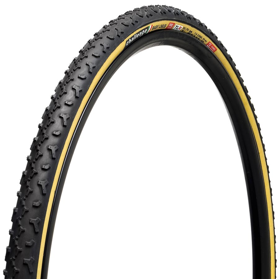 Challenge, Baby Limus, Gravel Tire, 700x33C, Folding, Tubeless Ready, Smart, PPS, 300TPI, Tanwall