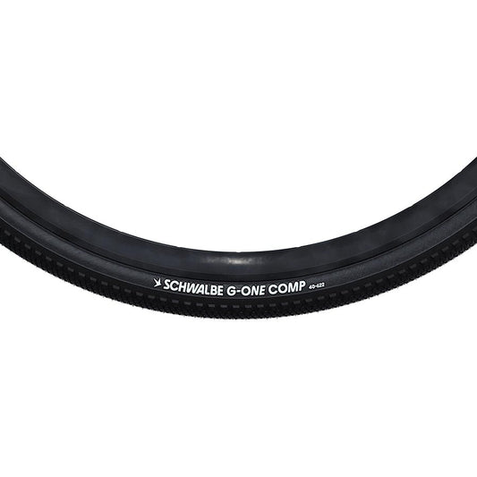 Schwalbe, G-One Comp, Gravel Tire, 28x1.35, Wire, GreenCompound, K-Guard, Black