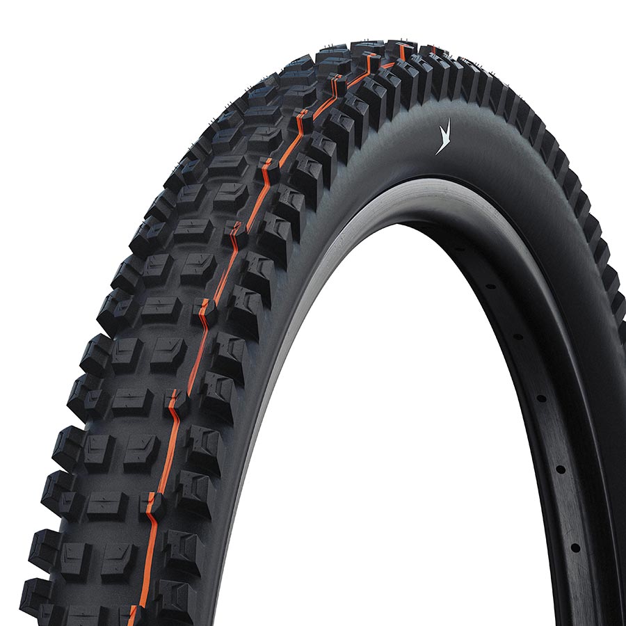 Schwalbe, Albert Gravity Pro, Mountain Tire, 27.5x2.50, Folding, Tubeless Ready, Addix Soft, Black