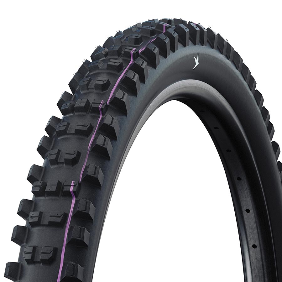 Schwalbe, Shredda, Mountain Tire, 29''x2.50, Folding, Tubeless Ready, Addix Ultra Soft, Gravity Pro - Radial, 67TPI, Black