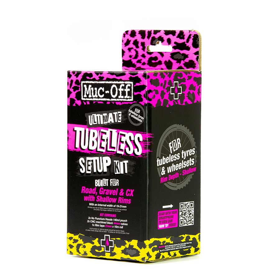 Muc-Off, Ultimate Tubeless Setup Kit Road 44mm