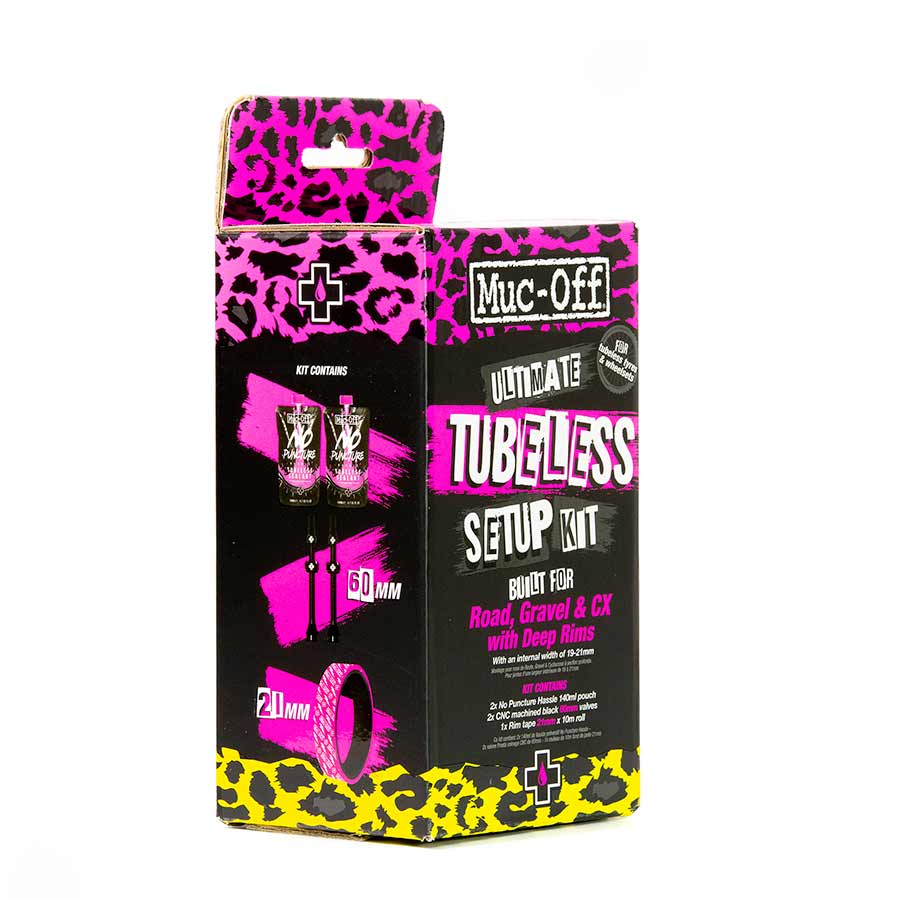 Muc-Off, Ultimate Tubeless Setup Kit Road 60mm