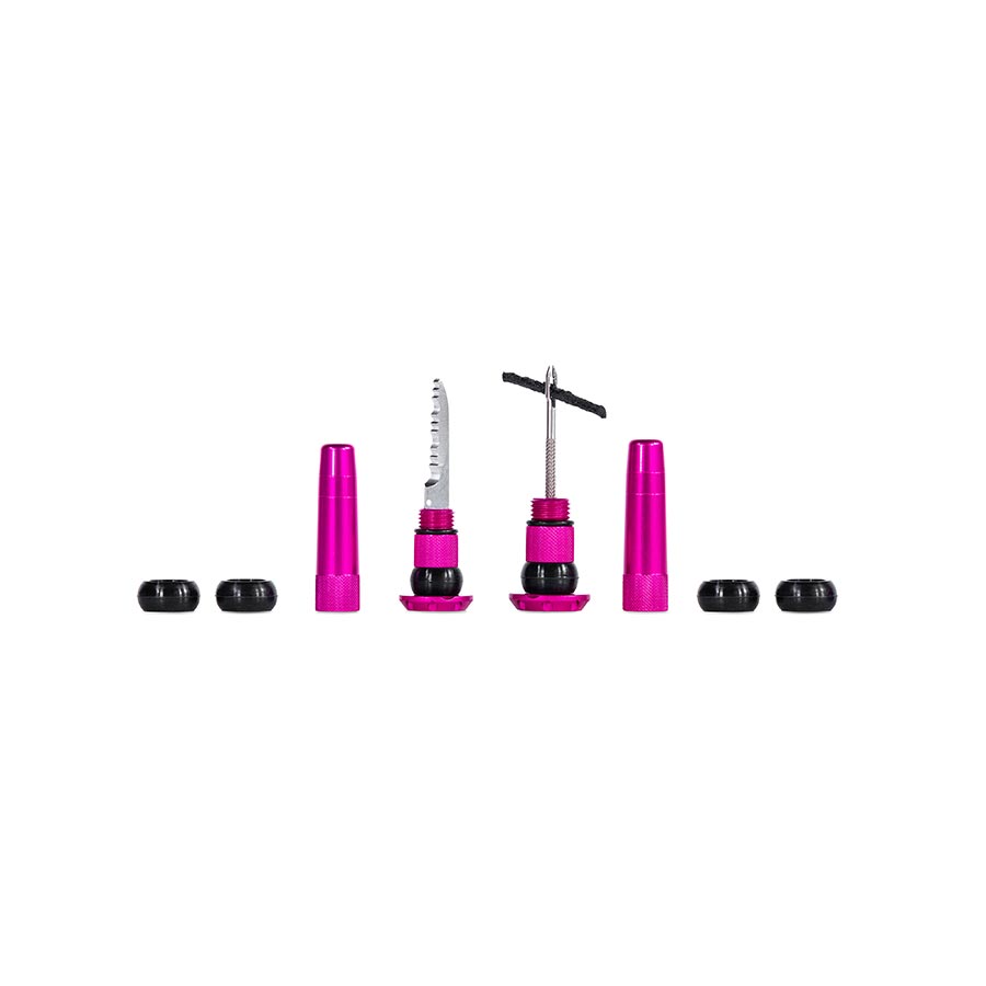 Muc-Off, Stealth Tubeless Plugs, Patch Kit, Black, Pair