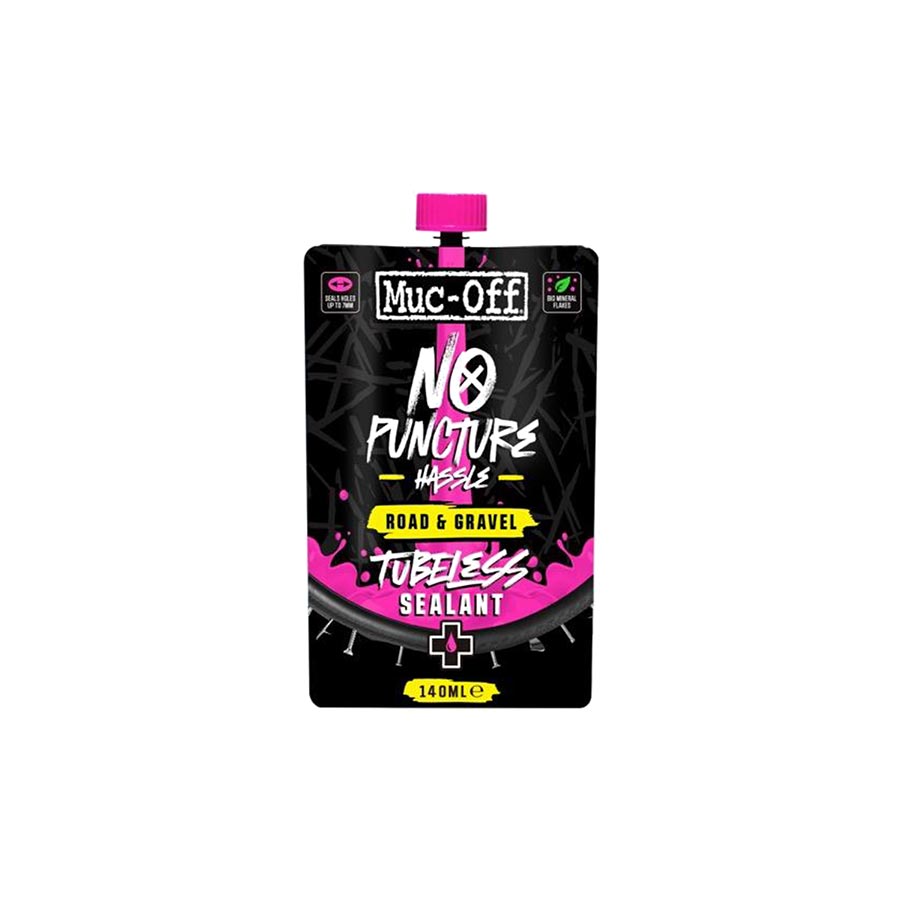 Muc-Off, Road & Gravel Tubeless Sealant, Tubeless Sealant, 140ml