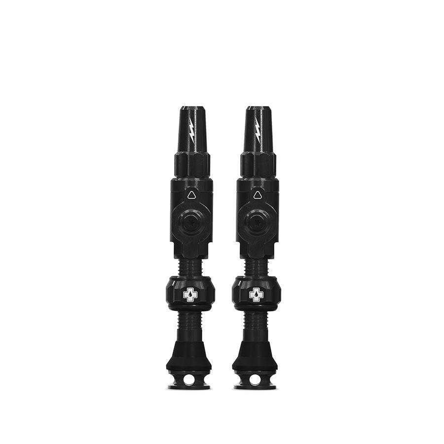 Muc-Off, Big Bore Lite Small, Tubeless Valve, Presta, 30mm, Black, Pair