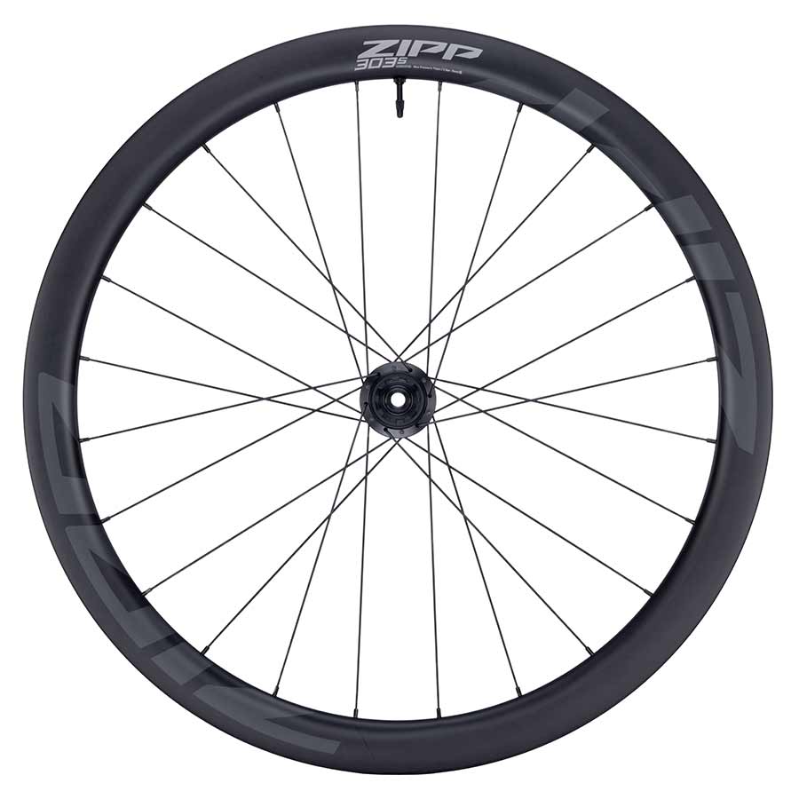 Zipp, 303 S Disc A1, Wheel, Front, 700C / 622, Holes: 24, 12mm TA, 100mm, Disc Center Lock