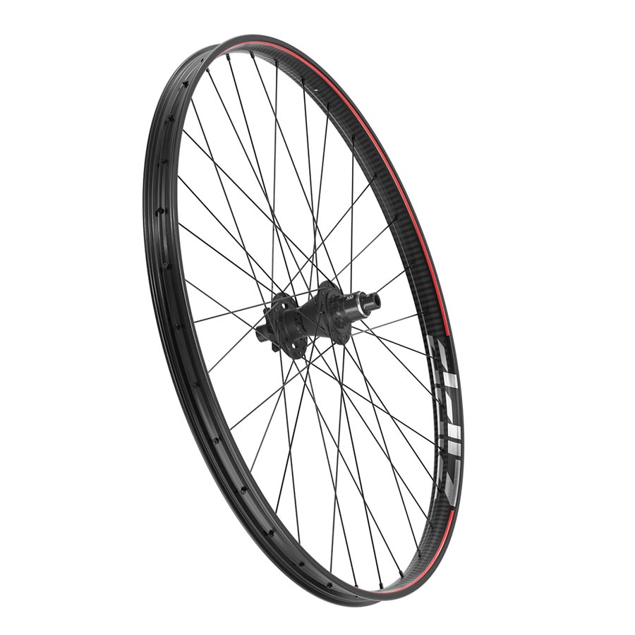 Zipp, 3ZERO MOTO B1, Wheel, Front, 27.5'' / 584, Holes: 32, 15mm TA, 110mm Boost, Disc IS 6-bolt, Silver Logo/RS Red Line