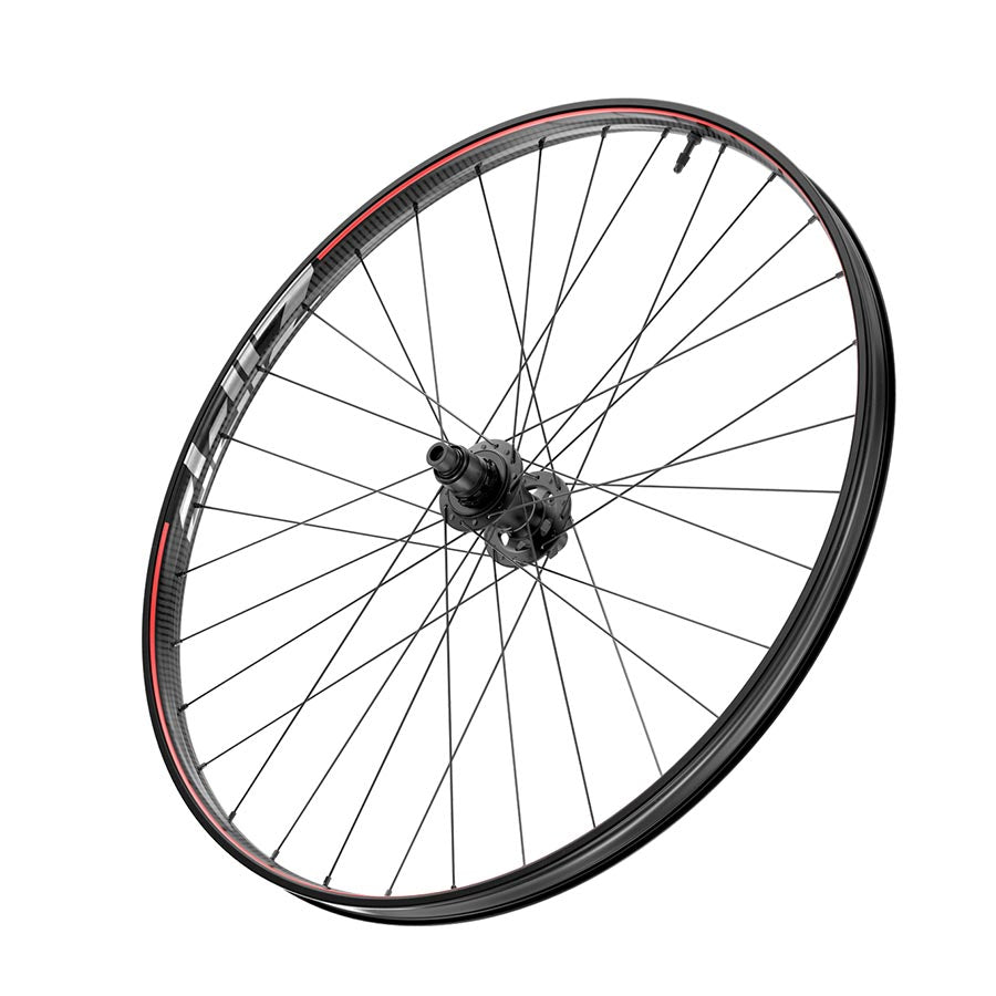 Zipp, 3ZERO MOTO B1, Wheel, Front, 27.5'' / 584, Holes: 32, 15mm TA, 110mm Boost, Disc IS 6-bolt, Silver Logo/RS Red Line