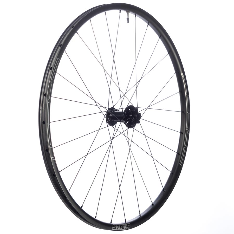 Stans No Tubes, Crest CB7, Wheel, Front, 29'' / 622, Holes: 28, 15mm TA, 110mm Boost, Disc IS 6-bolt