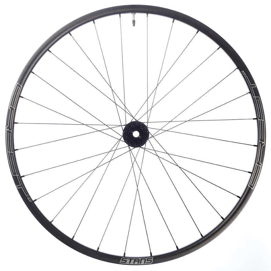 Stans No Tubes, Crest CB7, Wheel, Front, 29'' / 622, Holes: 28, 15mm TA, 110mm Boost, Disc IS 6-bolt