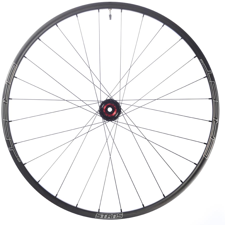 Stans No Tubes, Crest CB7, Wheel, Front, 29'' / 622, Holes: 28, 15mm TA, 110mm Boost, Disc IS 6-bolt