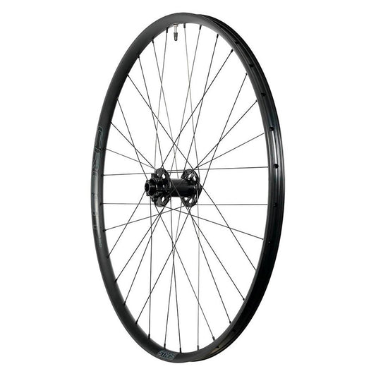 Stans No Tubes, Crest MK4, Wheel, Front, 27.5'' / 584, Holes: 32, 15mm TA, 110mm Boost, Disc IS 6-bolt