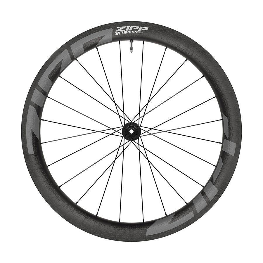 Zipp, 303 XPLR SW, Wheel, Front, 700C / 622, Holes: 24, 12mm TA, 100mm, Disc Center Lock