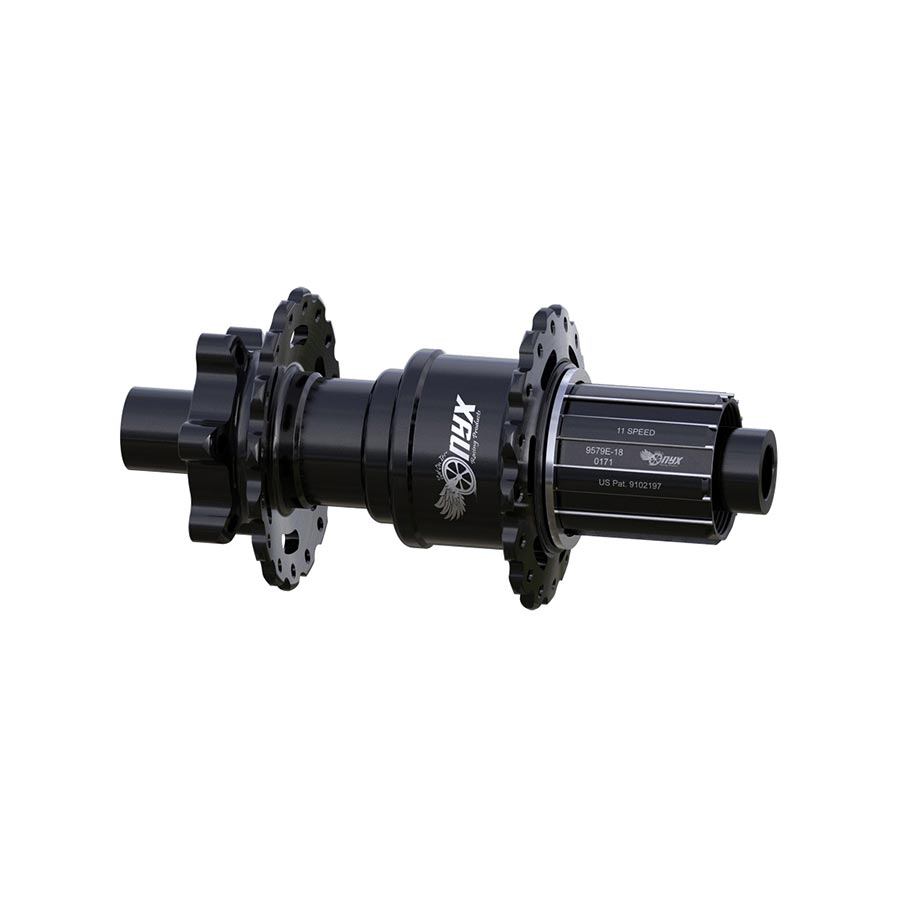 Onyx Racing Products, Vesper MTB Boost, Disc Hub, Rear, 32H, 12mm TA, 148mm, SRAM XD-R, Black