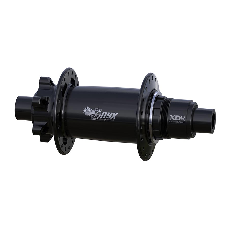 Onyx Racing Products, MTB DH, Disc Hub, Rear, 32H, 12mm TA, 157mm, SRAM XD-R, Black