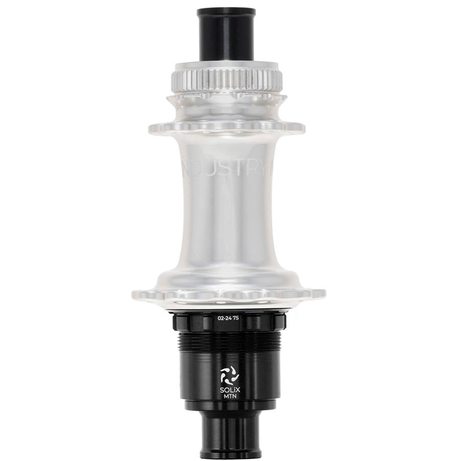 Industry Nine, Solix M Classic Rear XD, Disc Hub, Rear, 24H, 12mm TA, 148mm, SRAM XD, Black