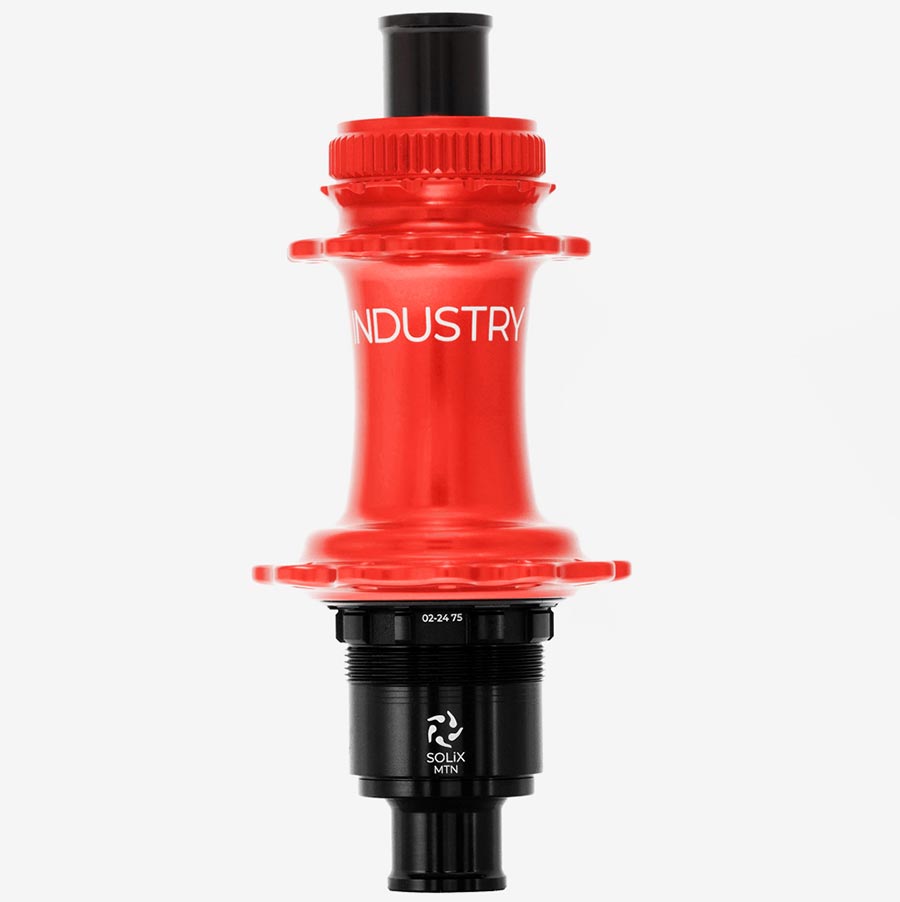 Industry Nine, Solix M Classic Rear XD, Disc Hub, Rear, 24H, 12mm TA, 148mm, SRAM XD, Black