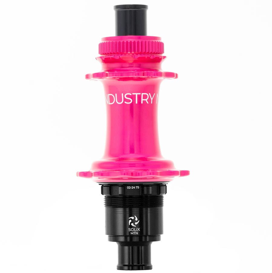 Industry Nine, Solix M Classic Rear XD, Disc Hub, Rear, 24H, 12mm TA, 148mm, SRAM XD, Black