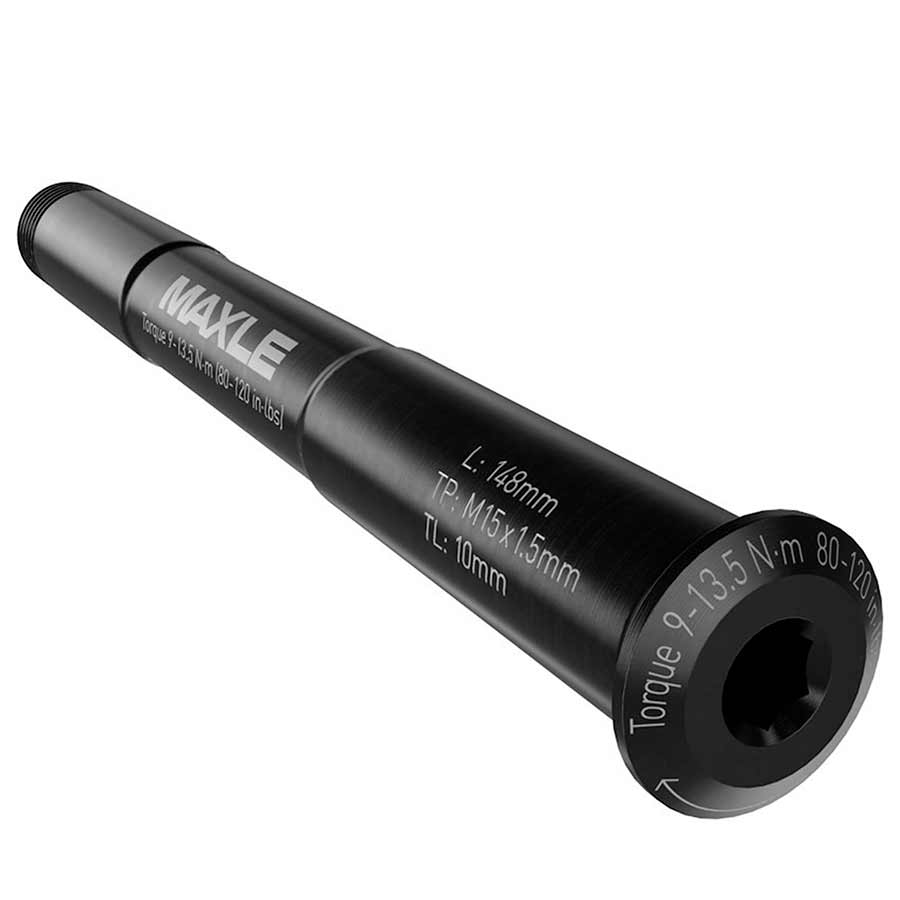 RockShox, MAXLE DH, Thru Axle, Front, 20x110mm TA, Length: 165mm, Thread Length: 9mm, Thread Pitch: M20x2.0, 35mm Chassis