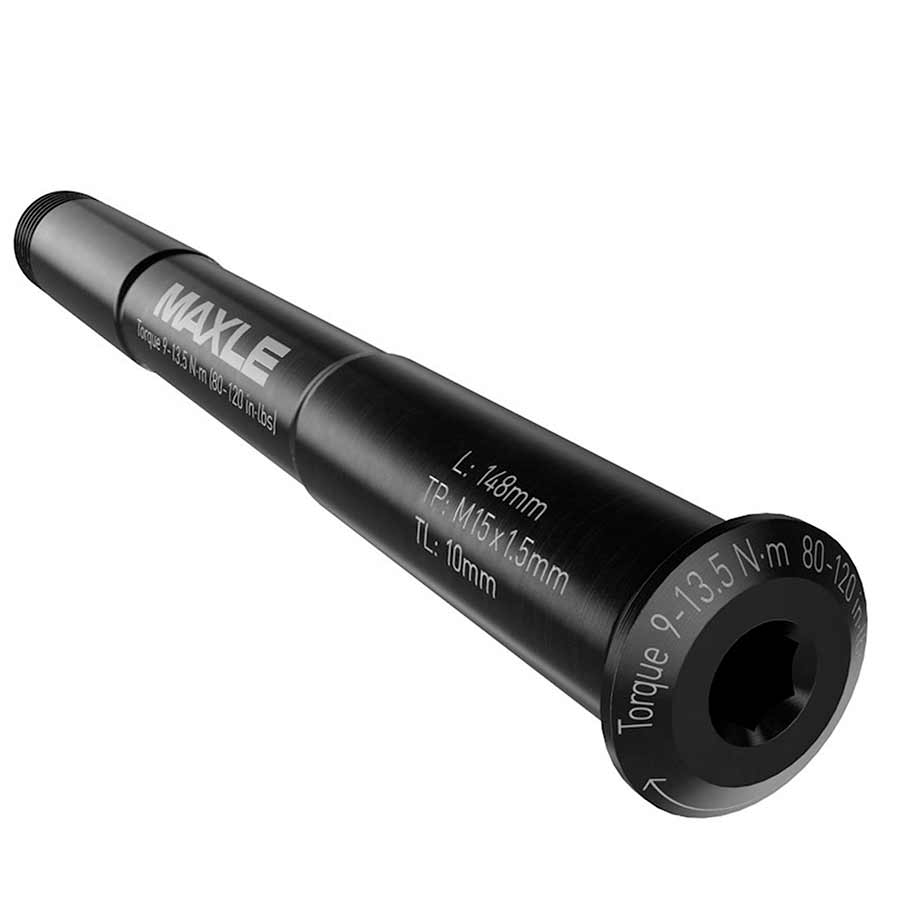 RockShox, MAXLE DH, Thru Axle, Front, 20x110mm TA, Length: 165mm, Thread Length: 9mm, Thread Pitch: M20x2.0, 35mm Chassis