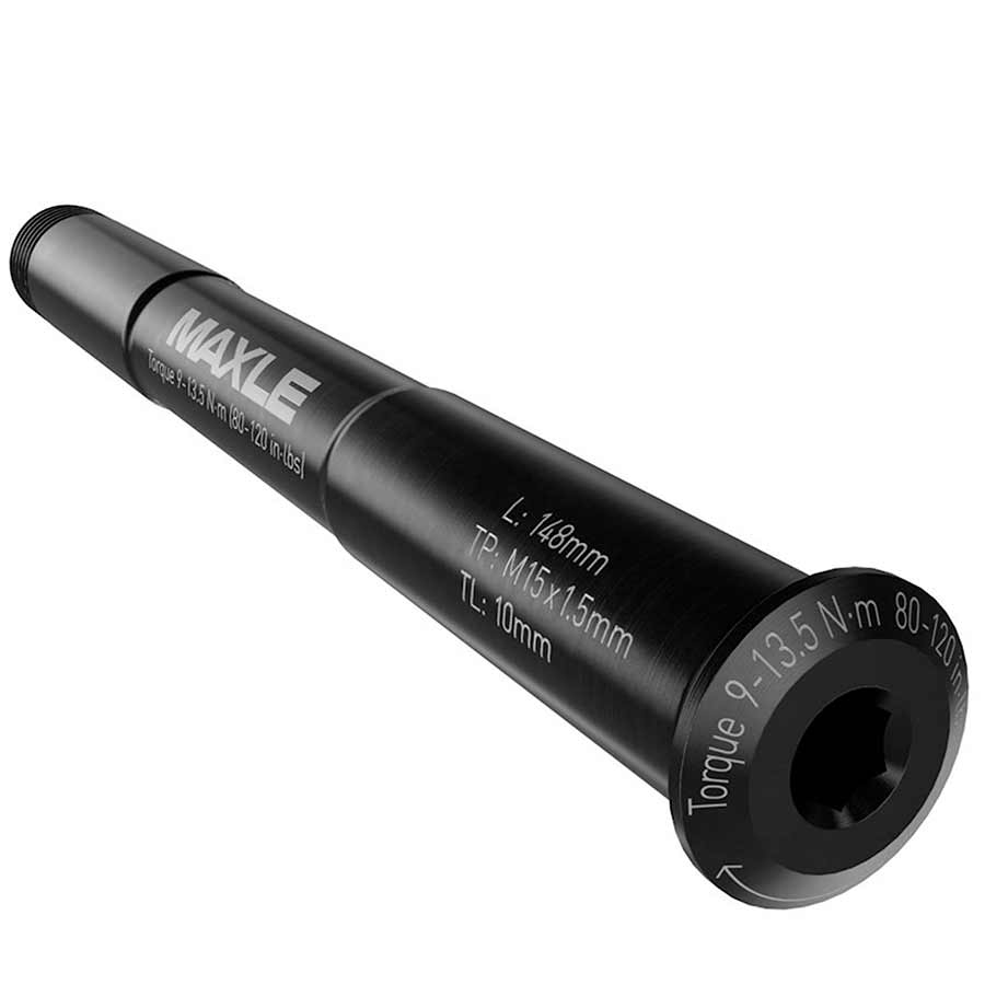 RockShox, MAXLE DH, Thru Axle, Front, 20x110mm TA, Length: 165mm, Thread Length: 9mm, Thread Pitch: M20x2.0, 35mm Chassis