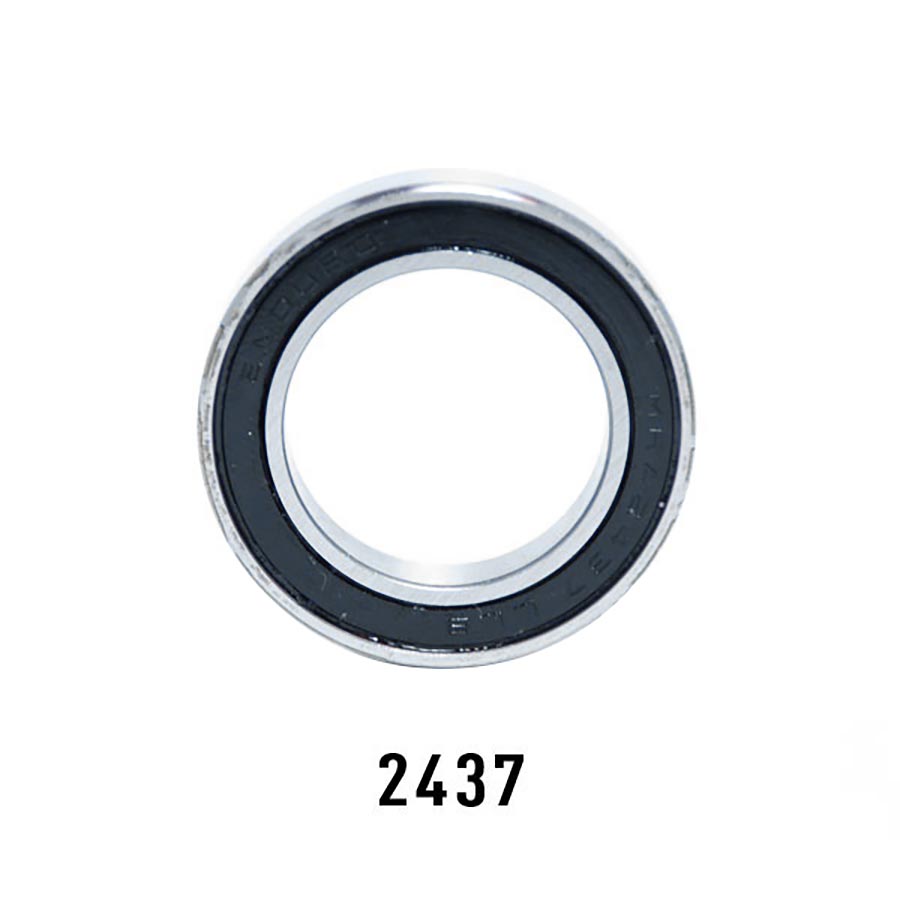 Wheels Manufacturing, Angular Contact, Sealed Cartridge Bearing, MR 2437, 24x37x7mm, Steel