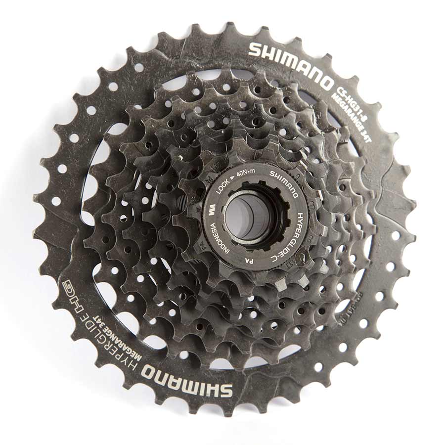 Shimano, CS-HG31, 8sp. cassette, 11-30T, 11-13-15-17-20-23-26-30