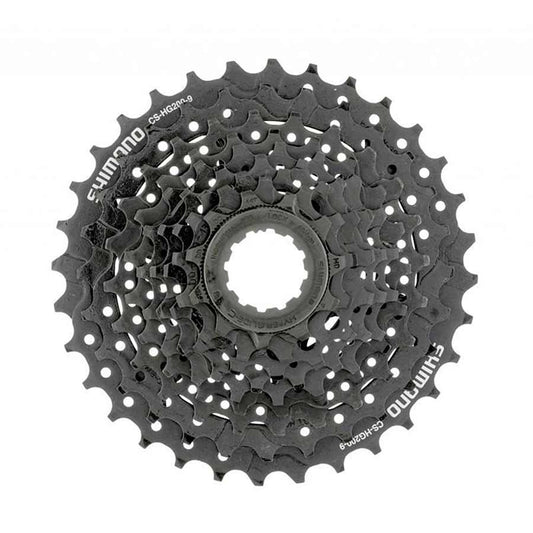 Shimano, CS-HG200-9, 9sp. cassette, 11-13-15-17-19-21-24-28-32T