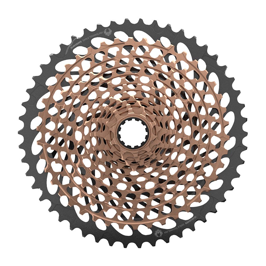 SRAM, XG-1299, 12sp. cassette, 10-50T, Gold