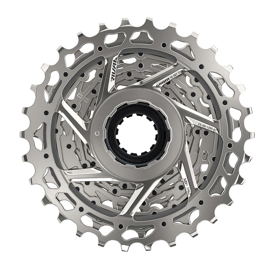 SRAM, XG-1250, Cassette, Silver, Speed: 12, 10-30T