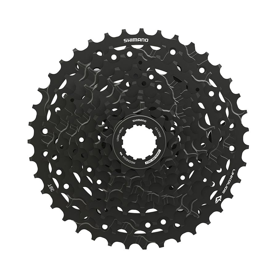 Shimano, CS-LG300-10, Cassette, Phosphate coated, Speed: 10, 11-39T