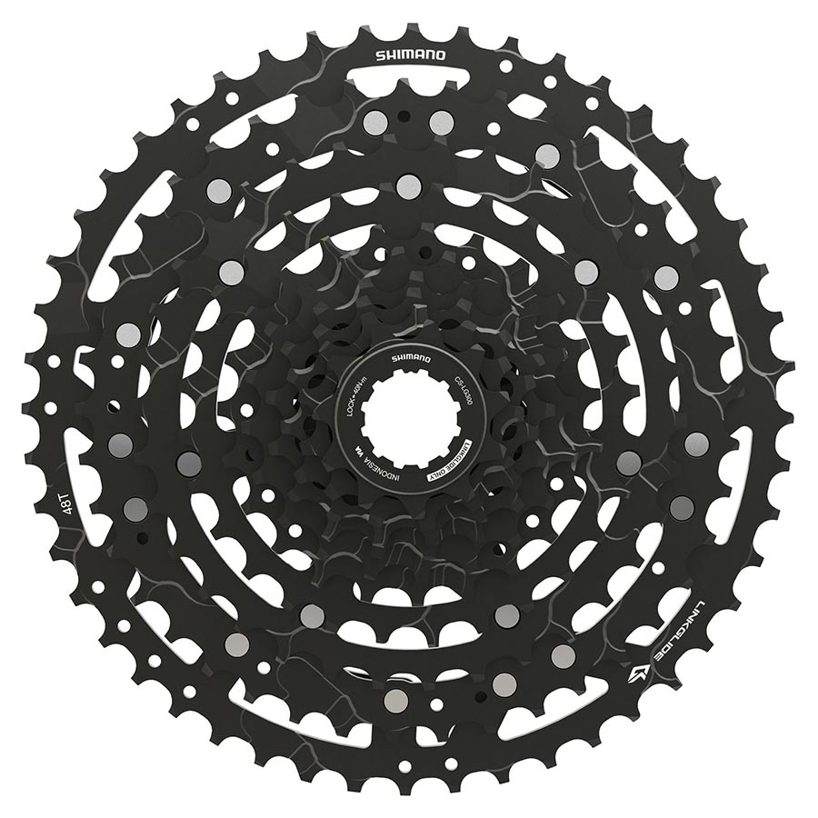 Shimano, CS-LG300-10, Cassette, Phosphate coated, Speed: 10, 11-39T