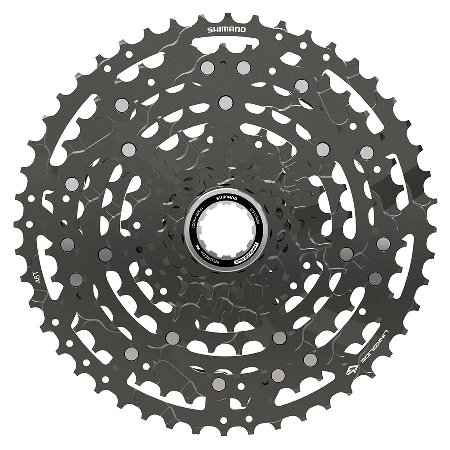 Shimano, CS-LG400-10, Cassette, Nickel plated, Speed: 10, 11-39T