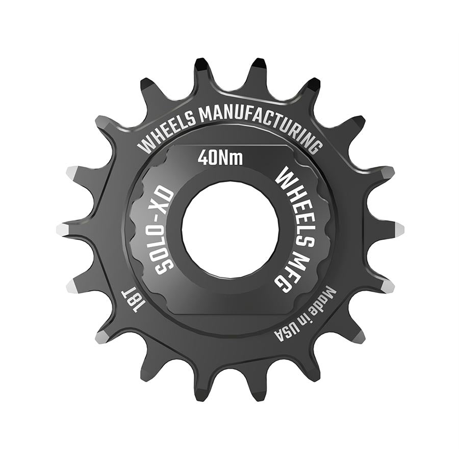 Wheels Manufacturing, Solo XD, Cassette Spacer, Black, Kit