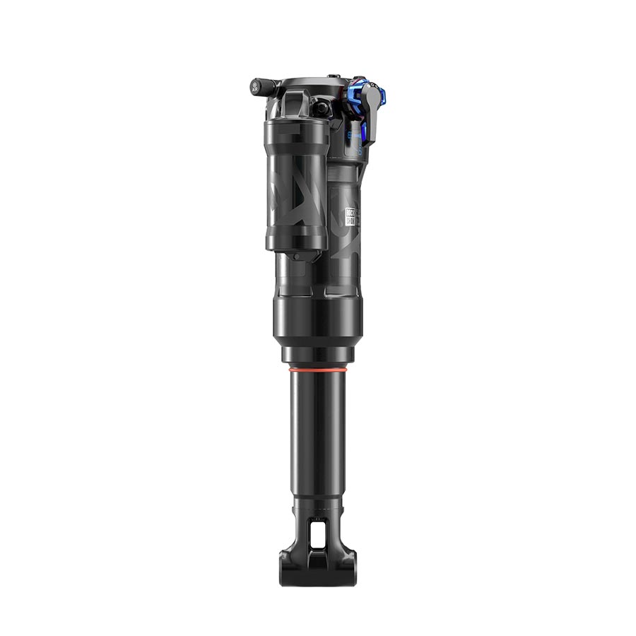 RockShox, Super Deluxe Thru Shaft RCT, Rear shock, 230x62.5, Shaft Eyelet: Trunnion, Body Eyelet: Yoke, 0Neg, Progressive,0Pos, MReb/MComp, 380Lockout