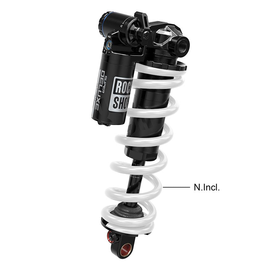 RockShox, Super Deluxe Ultimate Coil RC2T, Rear shock, 165x45, Shaft Eyelet: Standard, Body Eyelet: Trunnion, Linear Reb/Low Comp, Adj Hydraulic Bottom Out, 320lb Threshold