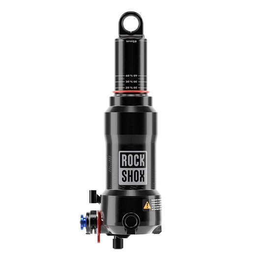 RockShox, Deluxe Nude RLC3 C1, Rear shock, 165x45, Shaft Eyelet: Trunnion, Body Eyelet: Standard, Progressive 0Pos/0Neg Tokens, W/1 Efficiency Token, LM Tune,430 Lockout