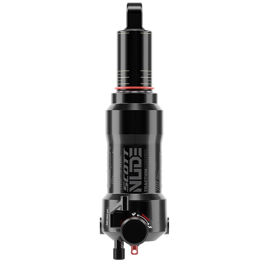 RockShox, Deluxe Nude RL3 C1, Rear shock, 165x45, Shaft Eyelet: Trunnion, Body Eyelet: Standard, Progressive 0Pos/0Neg Tokens, W/1 Efficiency Token, LM Tune,430 Lockout