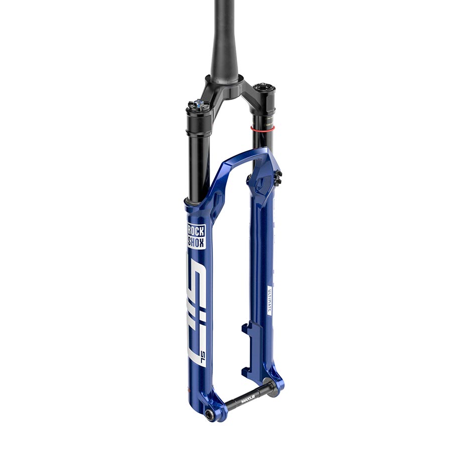 RockShox, SID SL Ultimate 2P D1, Suspension Fork, 29'', DebonAir, 100mm, 1-1/8''-1.5'', 15x110mm TA, Rake: 44mm, Blue, Remote: Sold Separately