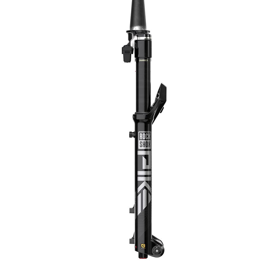 RockShox, Pike Ult Flight Attendant A3, Suspension Fork, 29'', DebonAir+ W/ButterCups, 140mm, 1-1/8''-1.5'', 15x110mm TA, Rake: 44mm, Black, Remote: Sold Separately